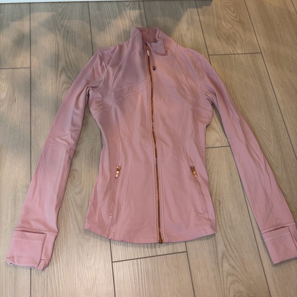 lululemon athletica Women's Pink Leather Jacket